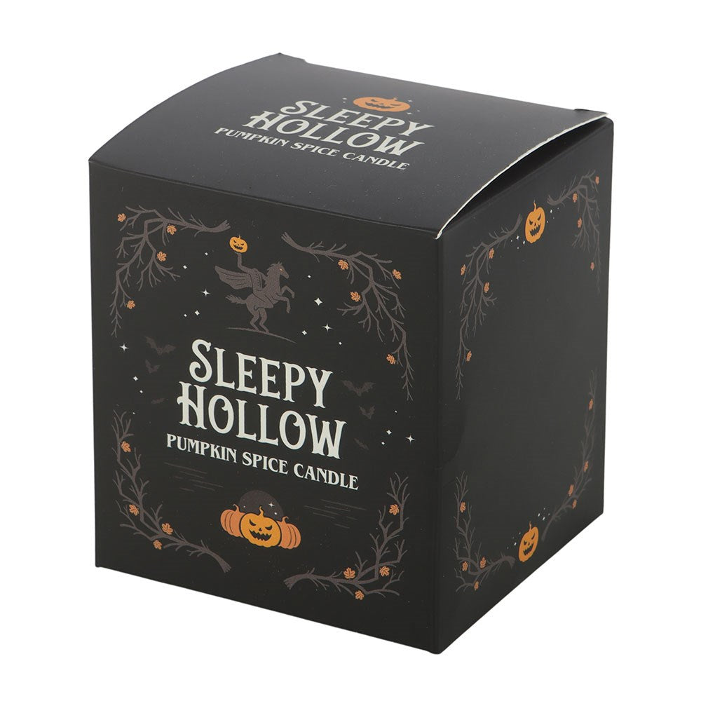 Sleepy Hollow Pumpkin Spice Duftkerze – würzige Halloween-Kerze im Glas