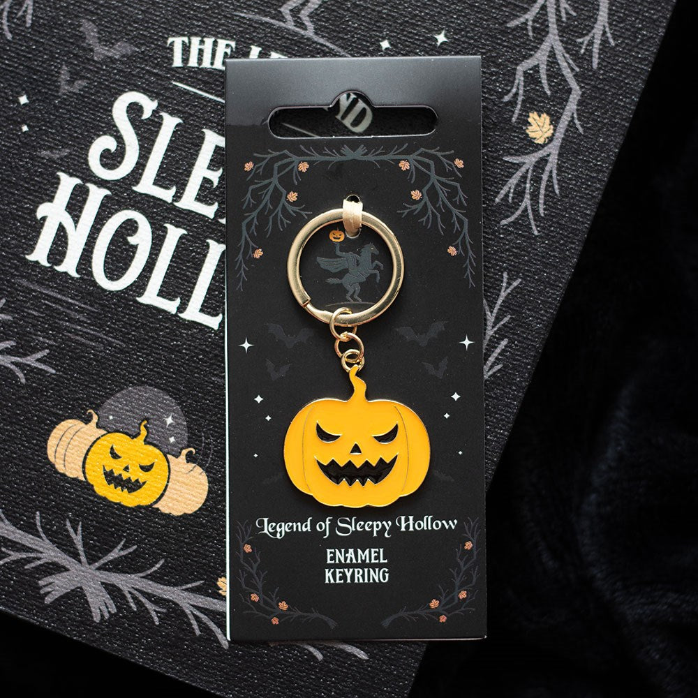 „The Legend of Sleepy Hollow“ Kürbis-Schlüsselanhänger – Halloween Keyring