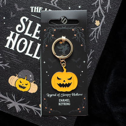 „The Legend of Sleepy Hollow“ Kürbis-Schlüsselanhänger – Halloween Keyring