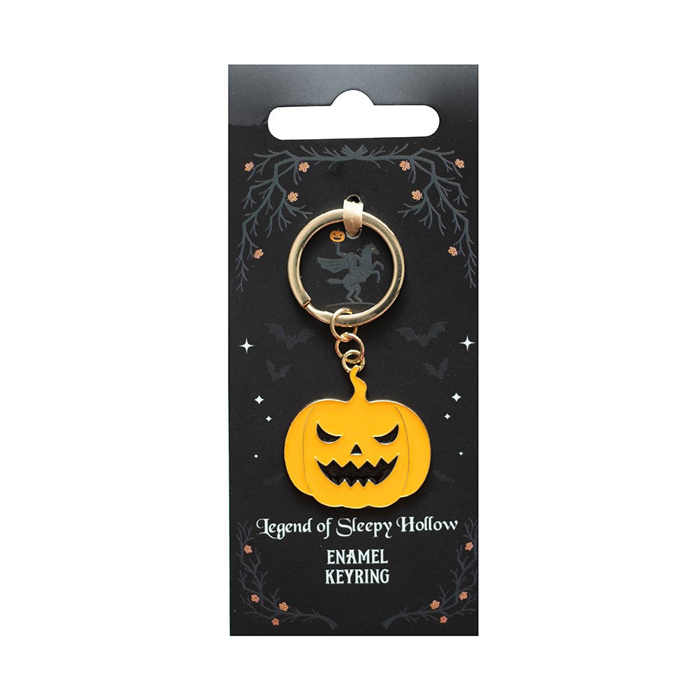 „The Legend of Sleepy Hollow“ Kürbis-Schlüsselanhänger – Halloween Keyring