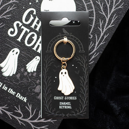 „Ghost Stories“ Geist-Schlüsselanhänger – Halloween &amp; Gothic Keyring