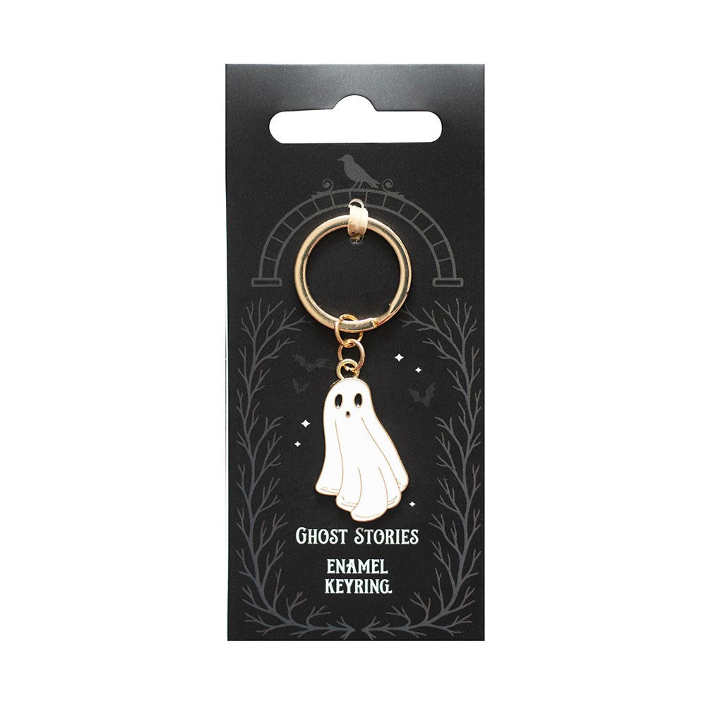 „Ghost Stories“ Geist-Schlüsselanhänger – Halloween &amp; Gothic Keyring