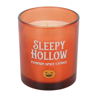 Sleepy Hollow Pumpkin Spice Duftkerze – würzige Halloween-Kerze im Glas