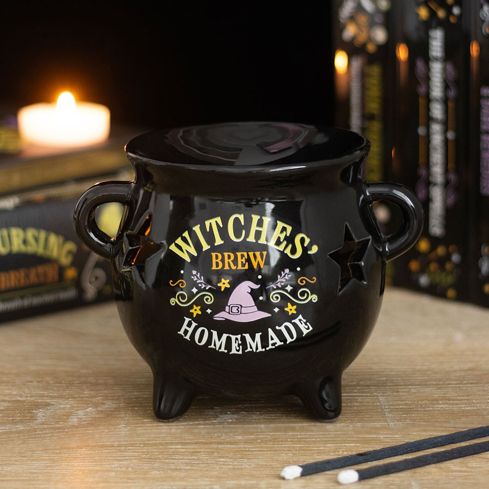 „Witches Brew“ Keramik-Kessel – Ölbrenner &amp; Wachserhitzer