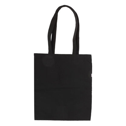 Crystal Witch Tragetasche – schwarze Witchy Tote Bag mit Kristallen &amp; Hexenhüten