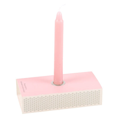 Love Spell in a Box – 3 rosa Ritualkerzen für Liebe &amp; Verbundenheit