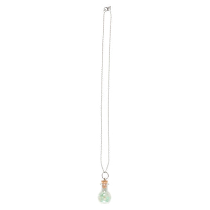 Luck Potion Aventurin-Kette – Witchy Halskette mit Kristallfläschchen